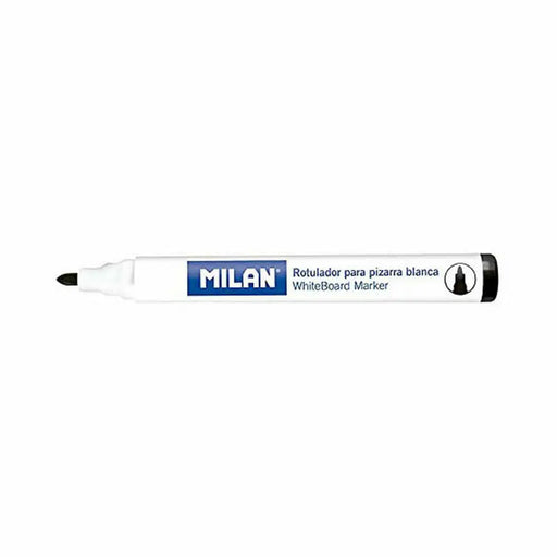 Плумастер Milan Бяла дъска Черен (12 Части)
