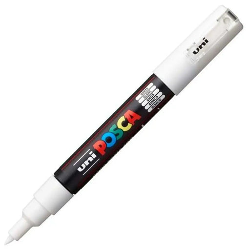 Плумастер POSCA PC-1M Бял Черен (6 броя)