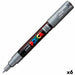 Плумастер POSCA PC-1M Сребрист (6 броя)