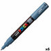 Плумастер POSCA PC-1M Тъмно сив (6 броя)