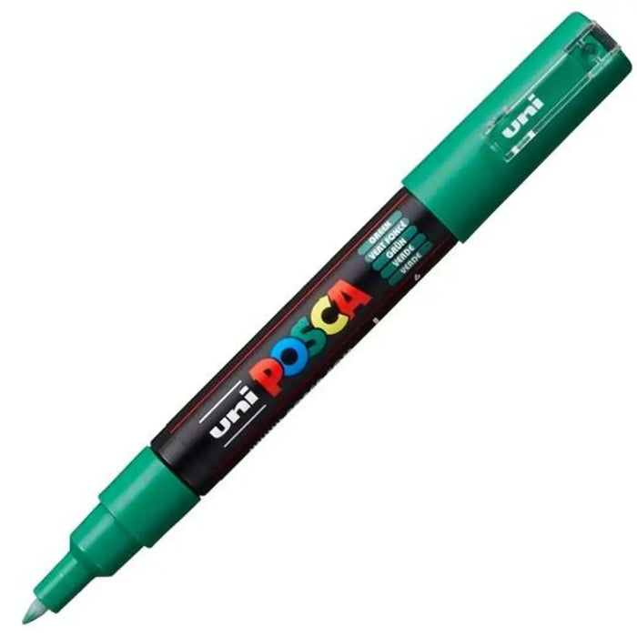 Плумастер POSCA PC-1M Зелен (6 броя)