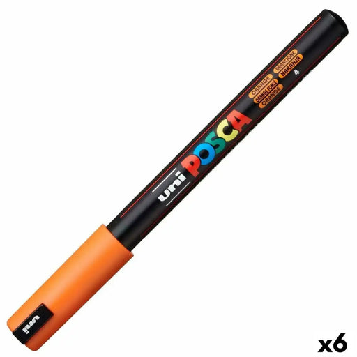 Плумастер POSCA PC-1MR Оранжев (6 броя)
