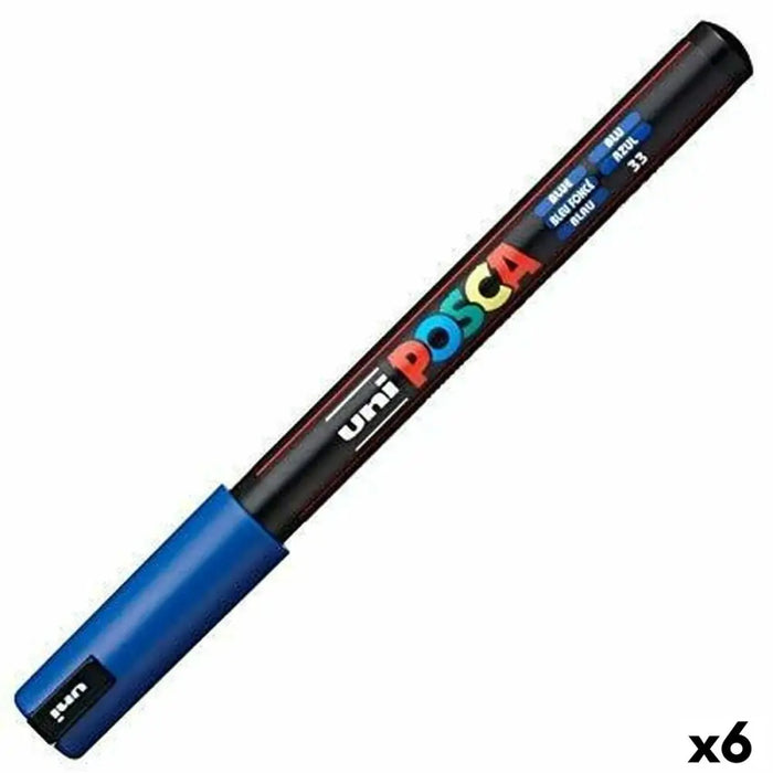 Плумастер POSCA PC-1MR Син (6 броя)