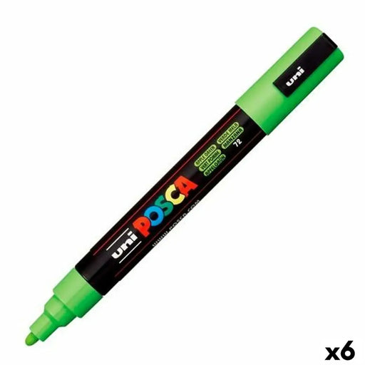 Плумастер POSCA PC-5M (6 Части) (6 броя)