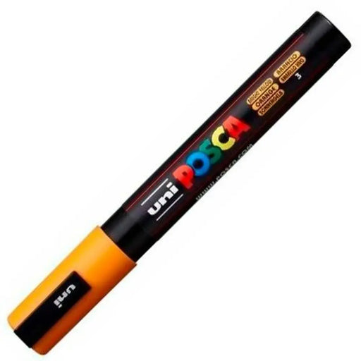 Плумастер POSCA PC-5M Оранжев (6 броя)