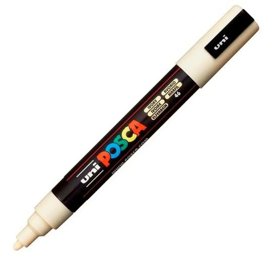 Плумастер POSCA PC-5M Слонова кост (6 Части) (6 броя)