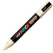Плумастер POSCA PC-5M Слонова кост (6 Части) (6 броя)