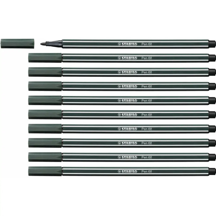 Плумастер Stabilo Pen 68 (10 Части)
