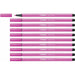 Плумастер Stabilo Pen 68 Флуоресцентен Розов (10 Части)
