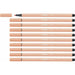 Плумастер Stabilo Pen 68 Месо (10 Части)