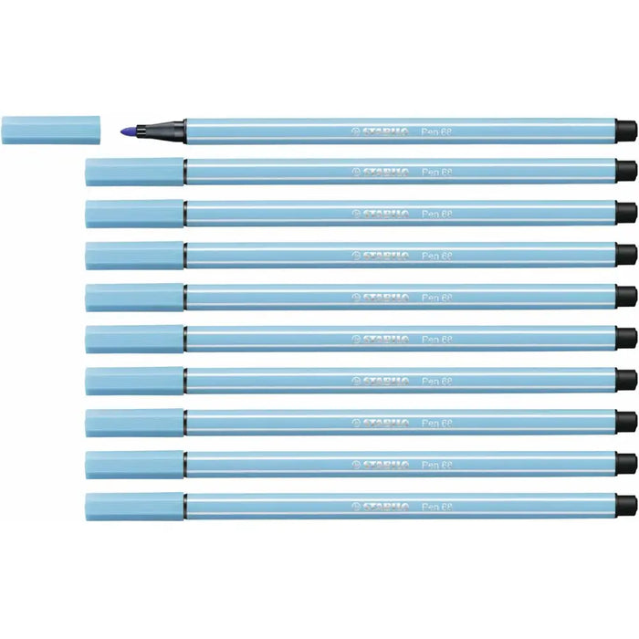 Плумастер Stabilo Pen 68 Селесте (10 Части)
