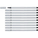 Плумастер Stabilo Pen 68 Светло сив (10 Части)
