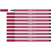 Плумастер Stabilo Pen 68 Тъмно червен (10 Части)