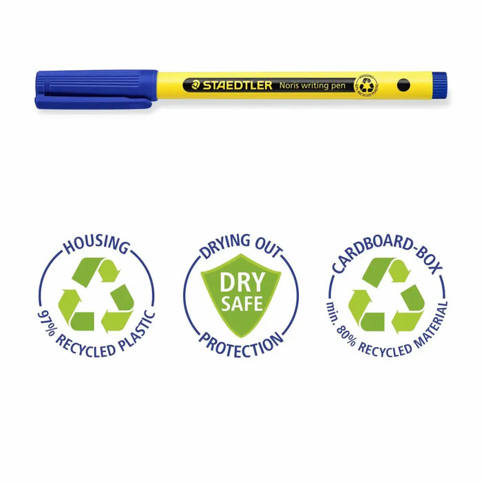 Плумастер Staedtler Жълт Многоцветен (10 броя)