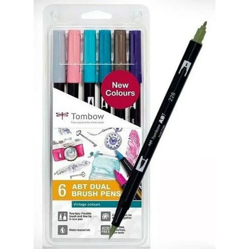 Плумастер Tombow ABT DUAL Многоцветен