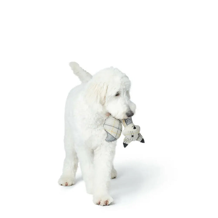 Плюшени Животни за кучета Hunter Бежов 100 % Рециклиран