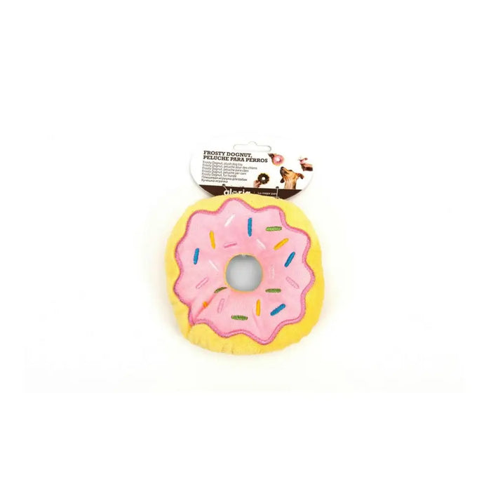 Плюшени Животни за кучета Gloria Frosty 3 x 5 x 14 cm Donut