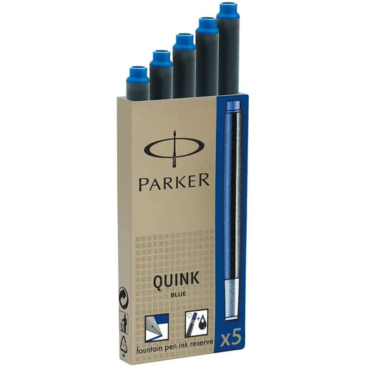 Пълнител с мастило за писалка Parker Quink Ink 5 Части (4