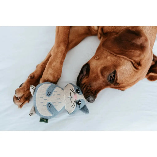 Плюшени Животни за кучета Hunter Син 100 % Рециклиран