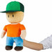 Плюш Bandai Mr Stumble Оранжев Orange Плюш