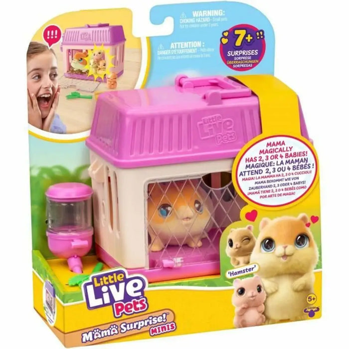 Плюш Little Live Pets Mama Surprise Hamsters Оранжев Orange