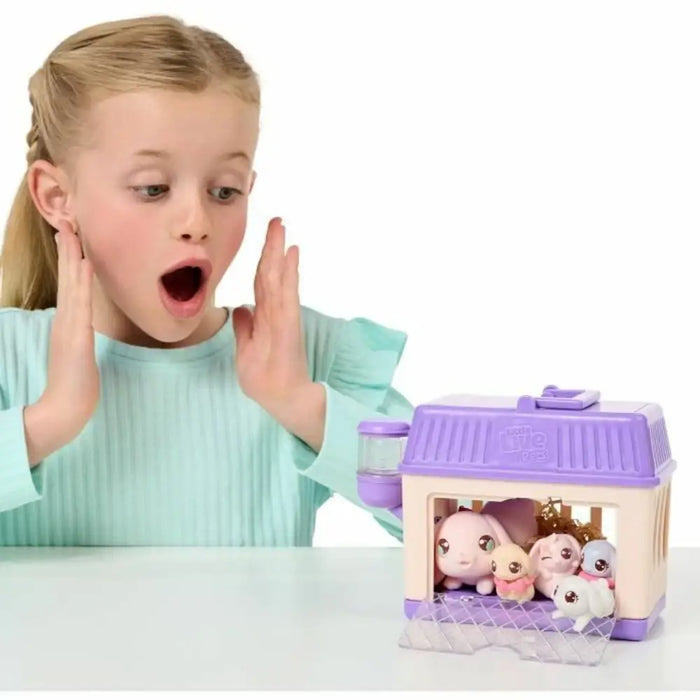 Плюш Little Live Pets Mama Surprise Rabbits Розов Rose Плюш