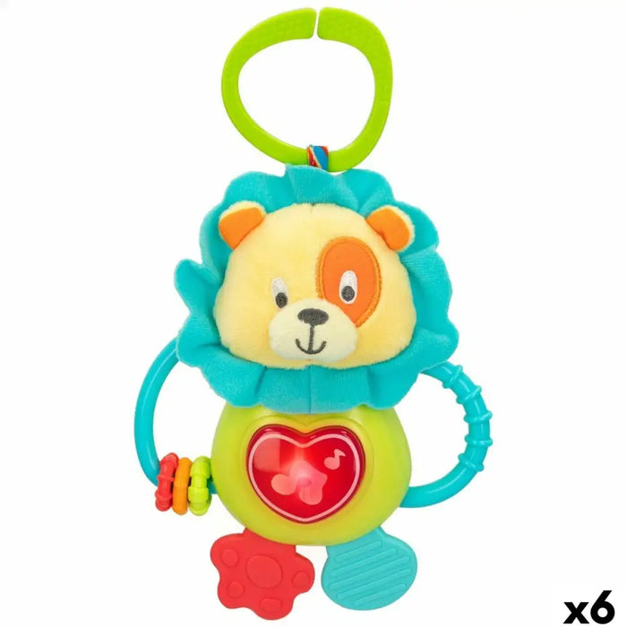Плюшена Дрънкалка Winfun 14 x 19 x 6,5 cm (6 броя)