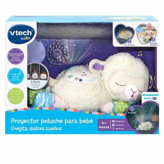 Плюшена Играчка Овца с LED Проектор Vtech Sweet Dreams 15 x