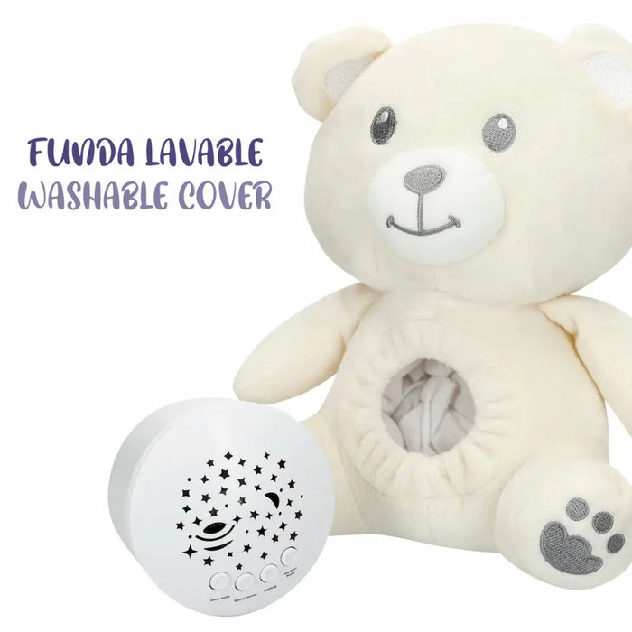 Плюшена Играчка с LED Проектор Colorbaby Плюш Пластмаса 20