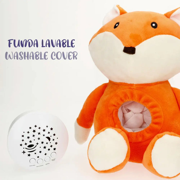 Плюшена Играчка с LED Проектор Colorbaby Плюш Пластмаса 25