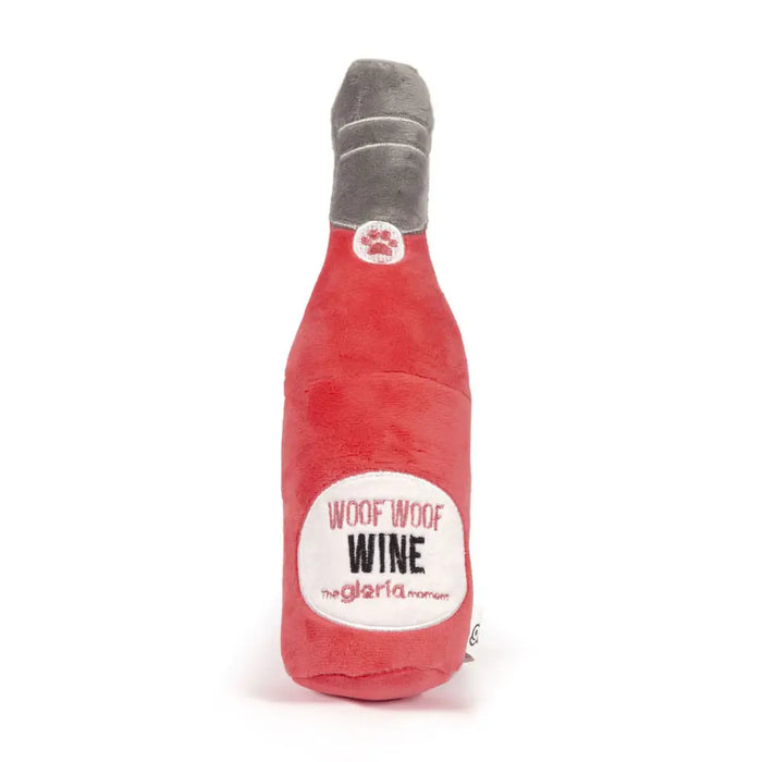 Плюшени Животни за кучета Gloria WOOF WOOF WINE Червен