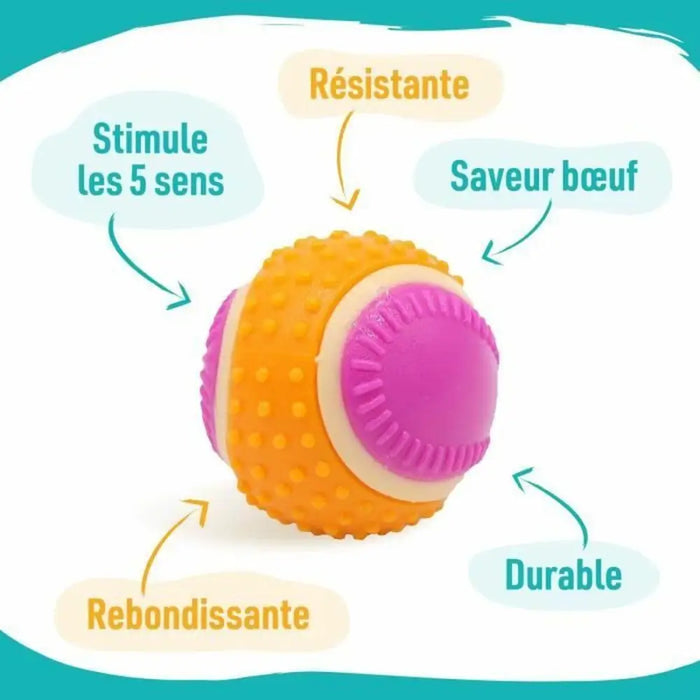 Плюшени Животни за кучета Aimé Розов Пластмаса