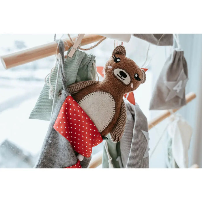 Плюшени Животни за кучета Hunter Кафяв 100 % Рециклиран