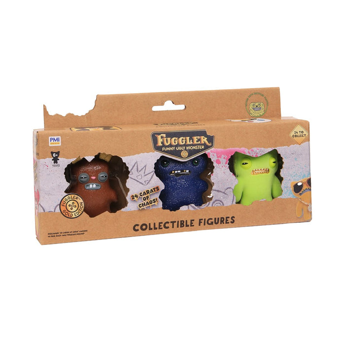 ФИГУРКИ FUGGLER S3 ЗЛАТНО ИЗДАНИЕ - ПАКЕТ ОТ 3 (АСОРТИМЕНТ)
