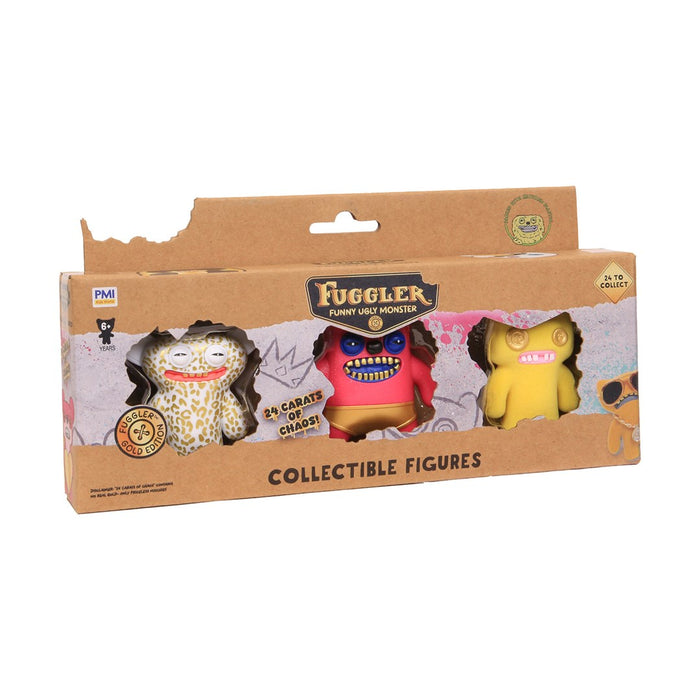 ФИГУРКИ FUGGLER S3 ЗЛАТНО ИЗДАНИЕ - ПАКЕТ ОТ 3 (АСОРТИМЕНТ)