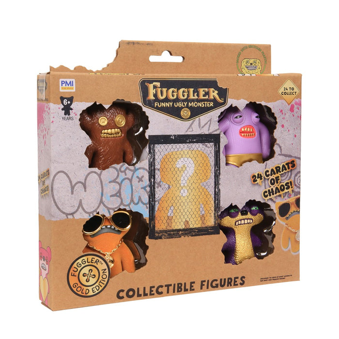 ФИГУРКИ FUGGLER S3 ЗЛАТНО ИЗДАНИЕ - ПАКЕТ ОТ 5 ДЕЛУКСОЗНИ КУТИЯ (АСОРТИМЕНТ)