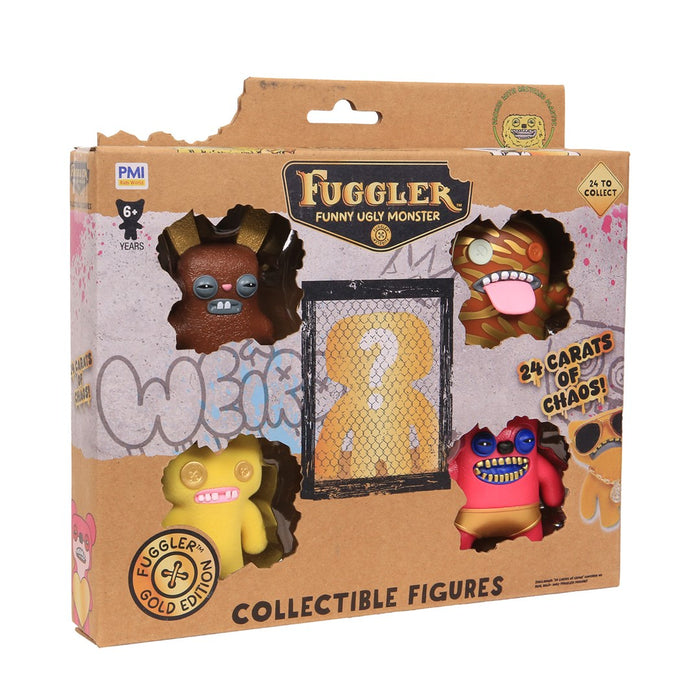 ФИГУРКИ FUGGLER S3 ЗЛАТНО ИЗДАНИЕ - ПАКЕТ ОТ 5 ДЕЛУКСОЗНИ КУТИЯ (АСОРТИМЕНТ)