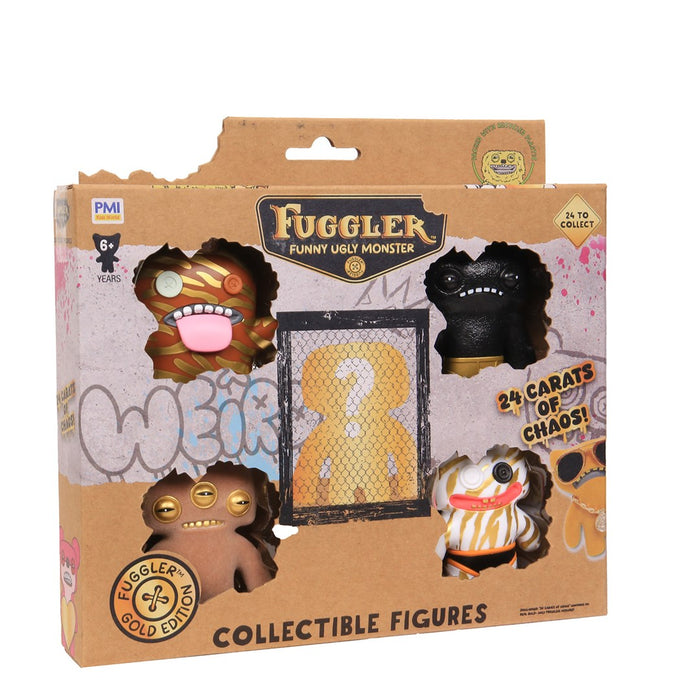 ФИГУРКИ FUGGLER S3 ЗЛАТНО ИЗДАНИЕ - ПАКЕТ ОТ 5 ДЕЛУКСОЗНИ КУТИЯ (АСОРТИМЕНТ)