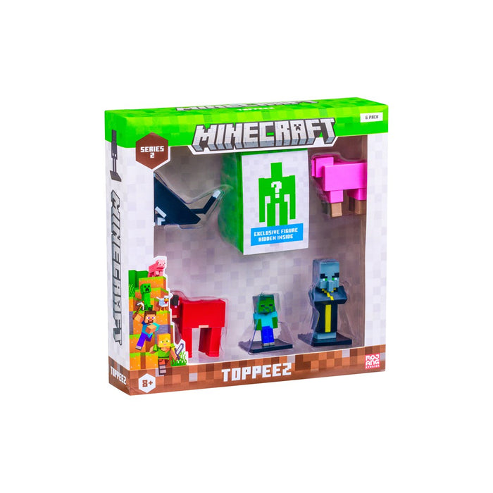 ФИГУРКИ ОТ MINECRAFT S2 - 6 ДЕЛУКС КУТИЯ (АСОРТИМЕНТ)
