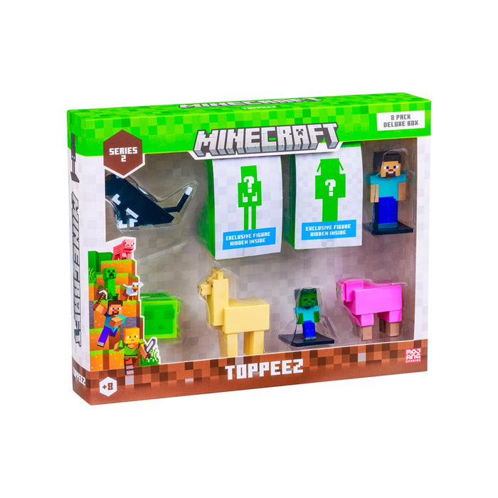 ФИГУРКИ ОТ MINECRAFT S2 - 8 ДЕЛУКС КУТИЯ (АСОРТИМЕНТ)