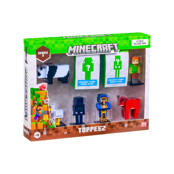ФИГУРКИ ОТ MINECRAFT S2 - 8 ДЕЛУКС КУТИЯ (АСОРТИМЕНТ)
