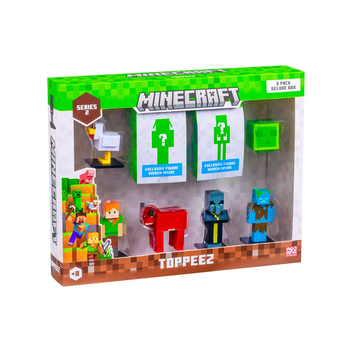 ФИГУРКИ ОТ MINECRAFT S2 - 8 ДЕЛУКС КУТИЯ (АСОРТИМЕНТ)