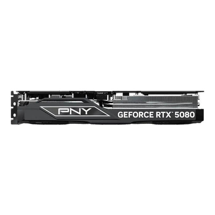 PNY GeForce RTX 5080 Овърклокнат три вентилатора GPU NVIDIA
