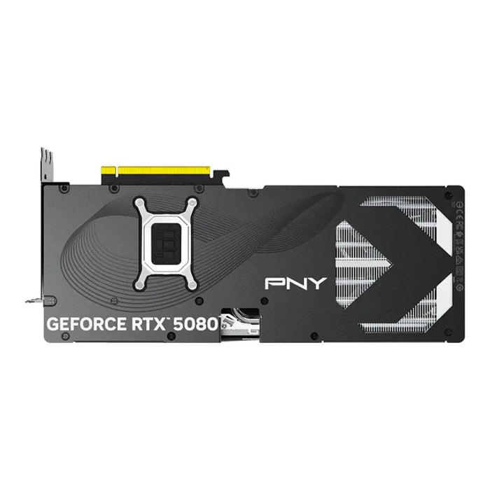 PNY GeForce RTX 5080 Овърклокнат три вентилатора GPU NVIDIA