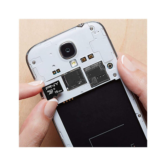 Mикро SD карта памет с адаптер PNY Performance Plus 128 GB