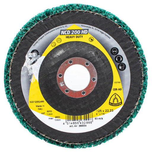 ПОЧИСТВАЩ ДИСК NCD 200 HEAVY DUTY KLINGSPOR 125x22.23