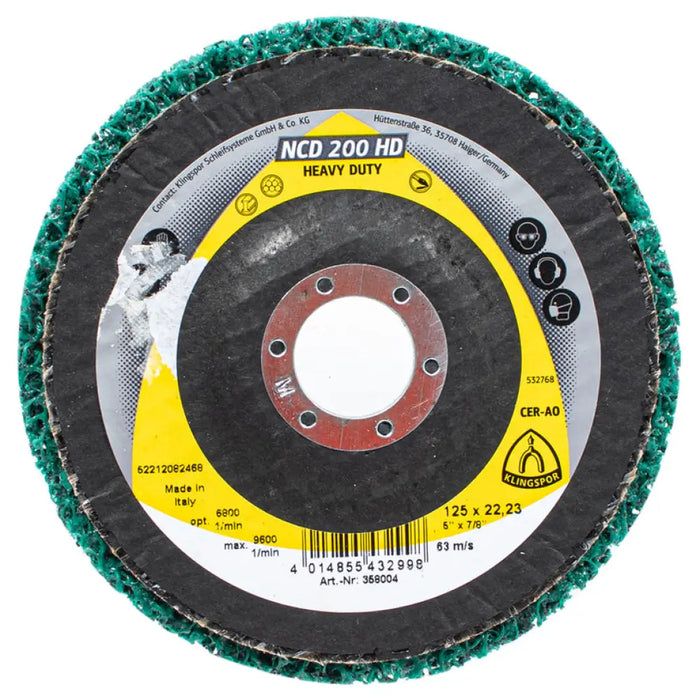 ПОЧИСТВАЩ ДИСК NCD 200 HEAVY DUTY KLINGSPOR 125x22.23