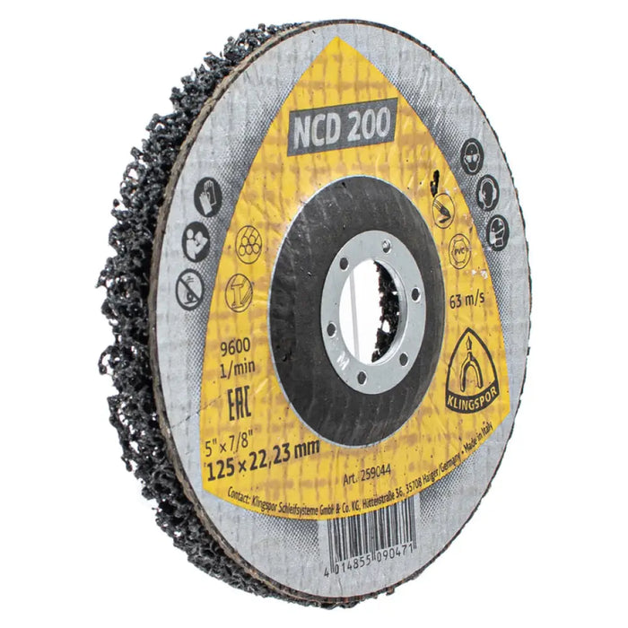 ПОЧИСТВАЩ ДИСК 125X22.23 MM KLINGSPOR NCD 200