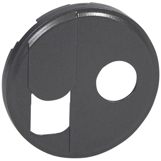 ПЛОЧКА ЗА TV + RJ 45 CELIANE LEGRAND - ГРАФИТ