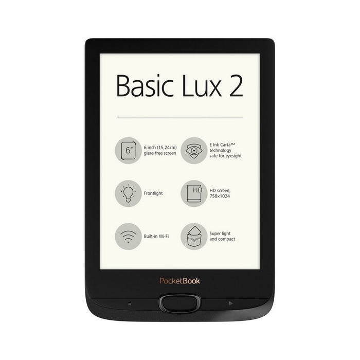 Електронна книга PocketBook PB616 BASIC LUX 2 Black , 6.00 , 8 , 256